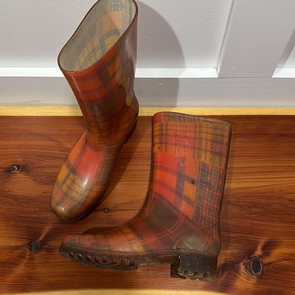 Women’s rain boots, mid vintage waterproof size 35 - Picture 2 of 4